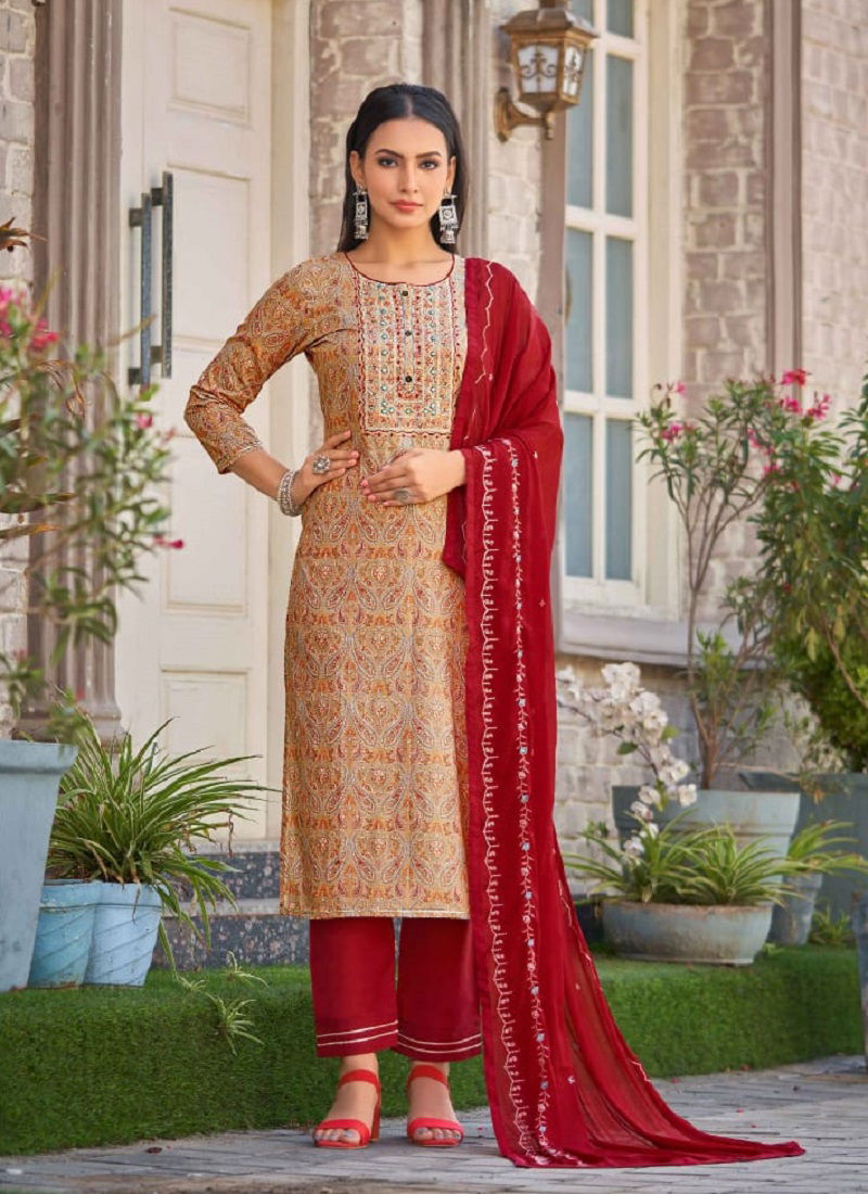 Zhansi By Kalaroop Readymade Salwar Kameez Catalog
